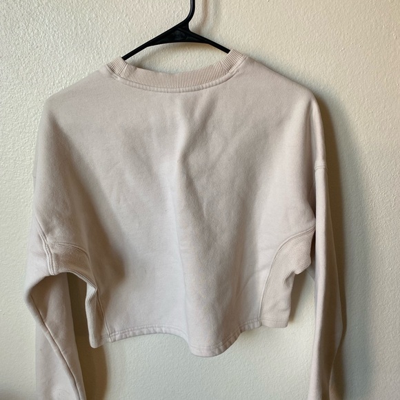 Vuori Cream Cropped Sweater - Picture 5 of 7
